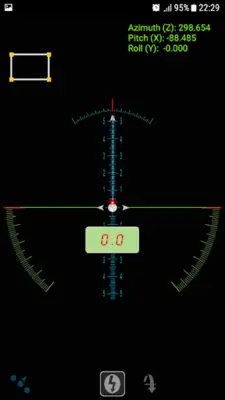 Camera Spirit level Clinometer android App screenshot 2